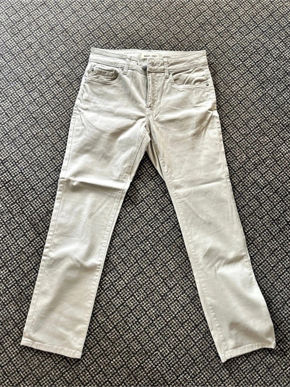 Warp + Weft Slim Straight Leg Jeans